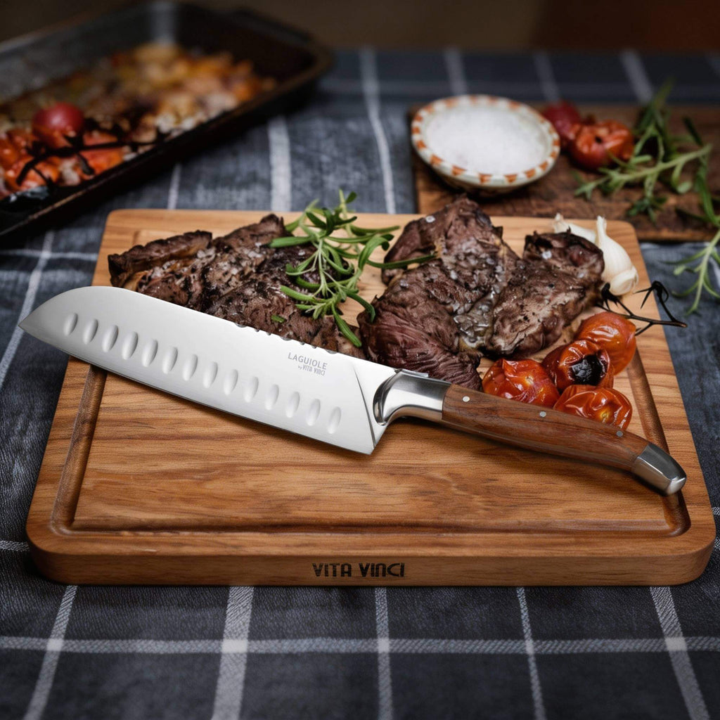 Prestigio Santokumes met Snijplank (2-delig) – Palissander