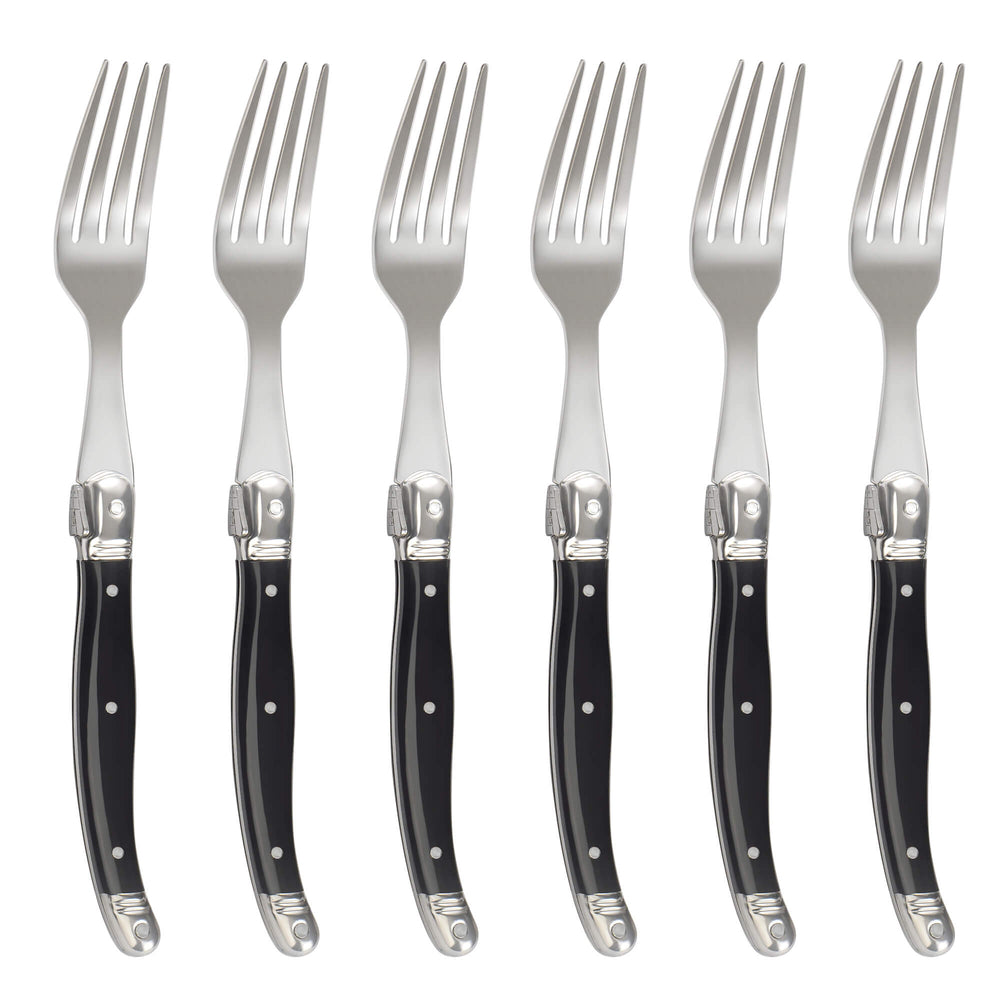 Avanza Steakvorken (6-delig) – Zwart