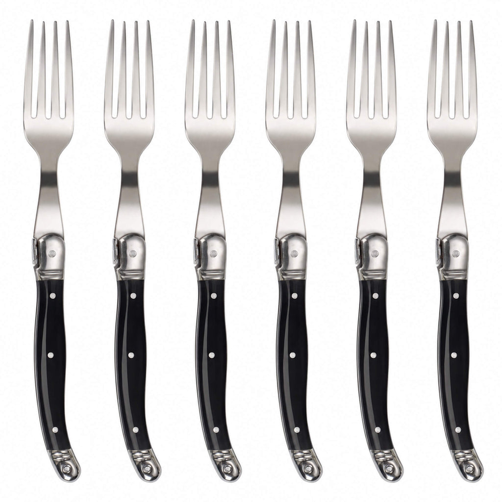 Avanza Steakvorken (6-delig) – Zwart