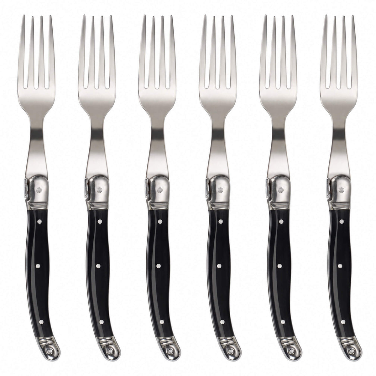 Avanza Steakvorken (6-delig) – Zwart