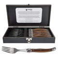 Vita Vinci Avanza Vorken Set (6-delig) - Donker Hout