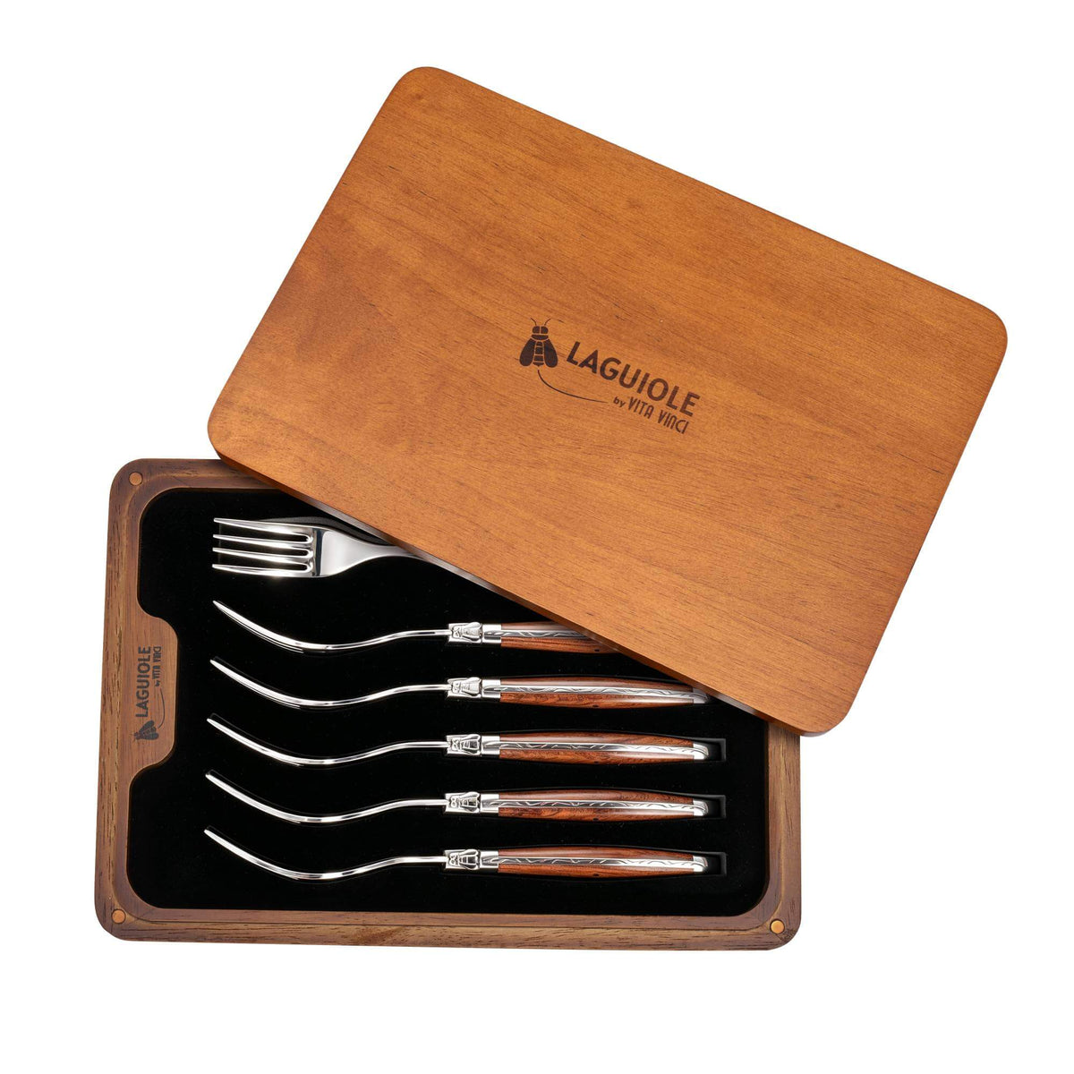 Vita Vinci Prestigio Vorken Set (6-delig) - Palissander Hout