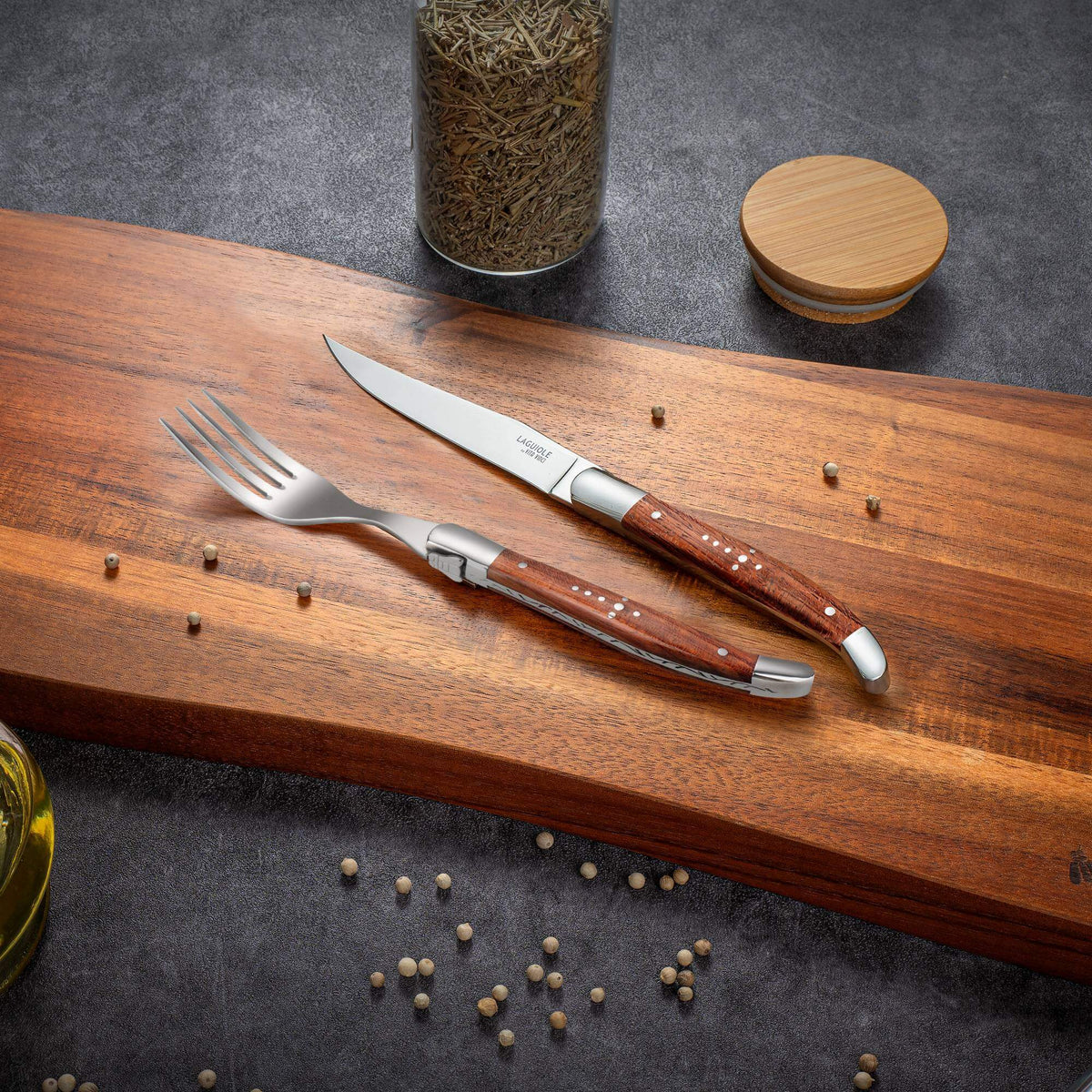 Vita Vinci Prestigio Vorken Set (6-delig) - Palissander Hout