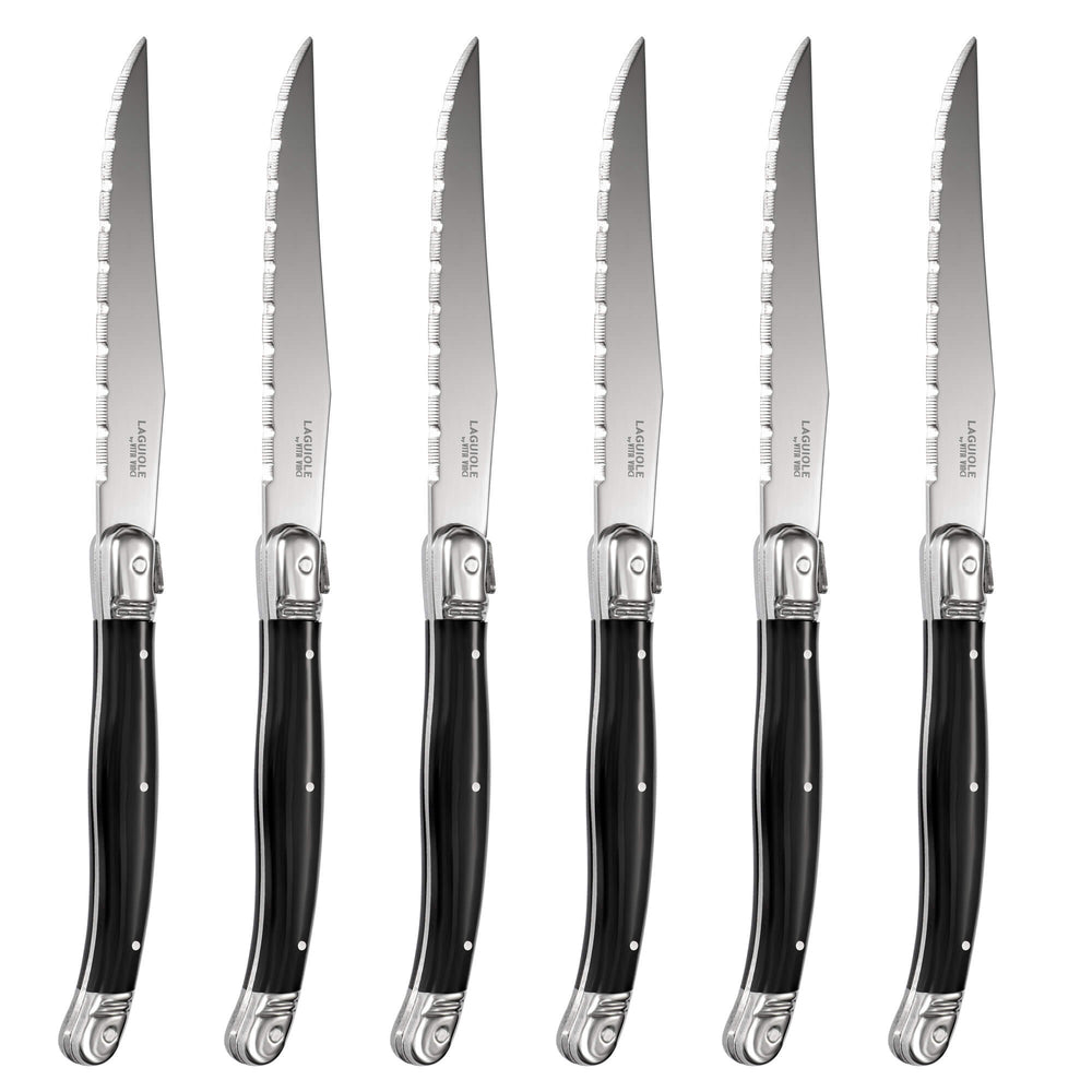 Avanza Steakmessen (6-delig) – Zwart