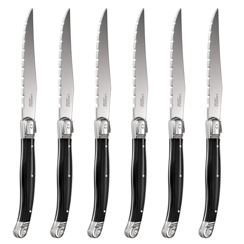 Avanza Steakmessen (6-delig) – Zwart