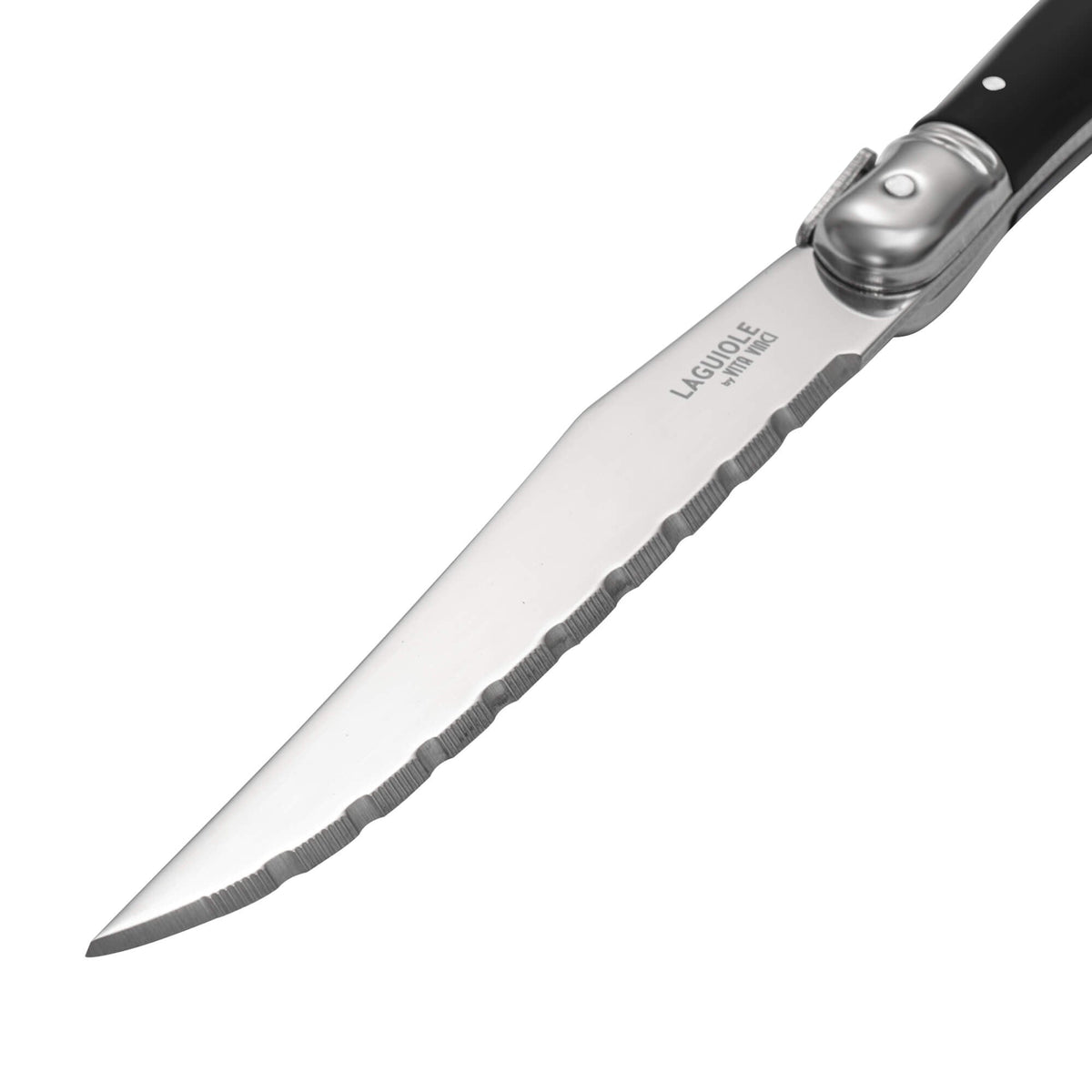 Vita Vinci Avanza Steakmessen Set (6-delig) - Zwart