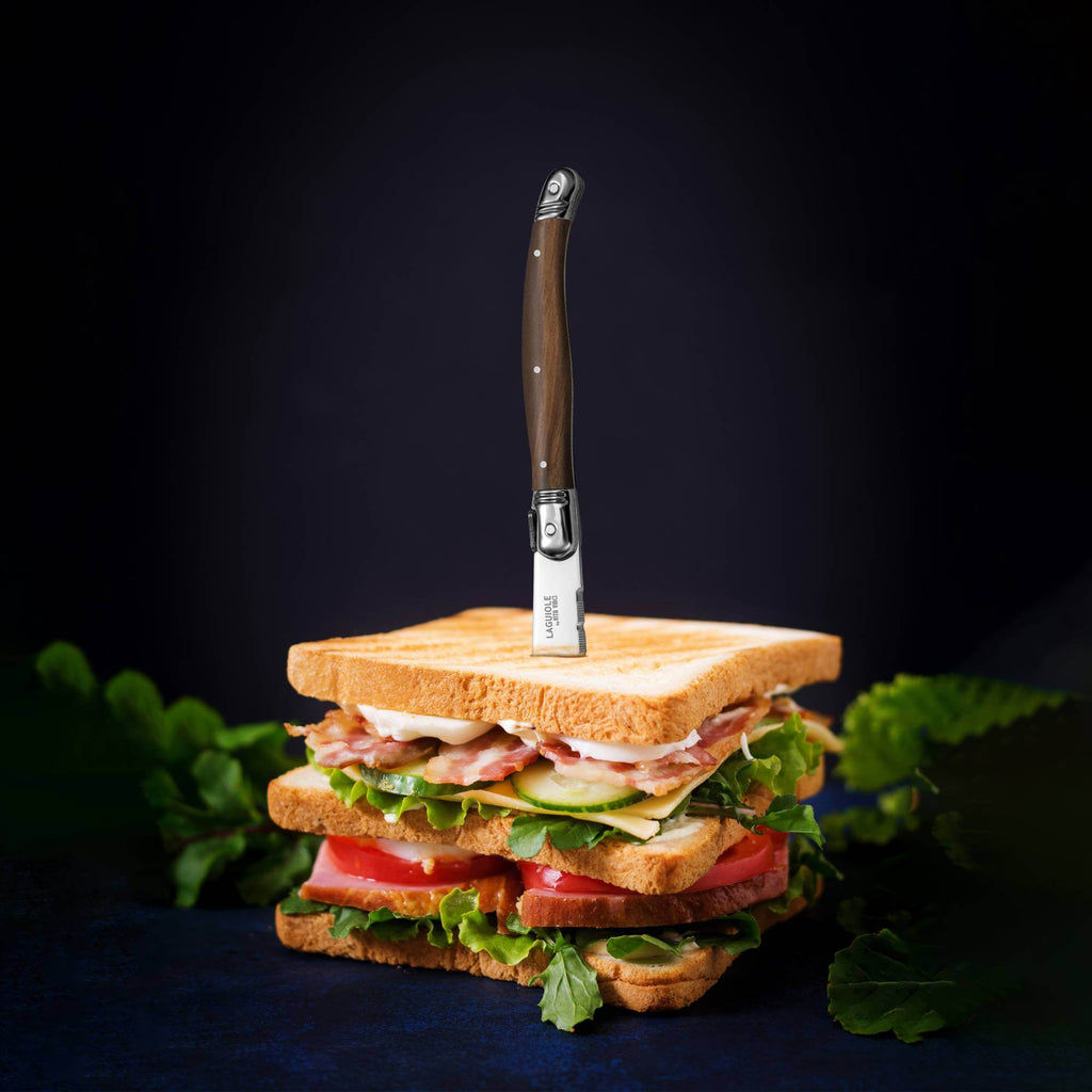 Vita Vinci Avanza Steakmessen Set (6-delig) - Donker Hout