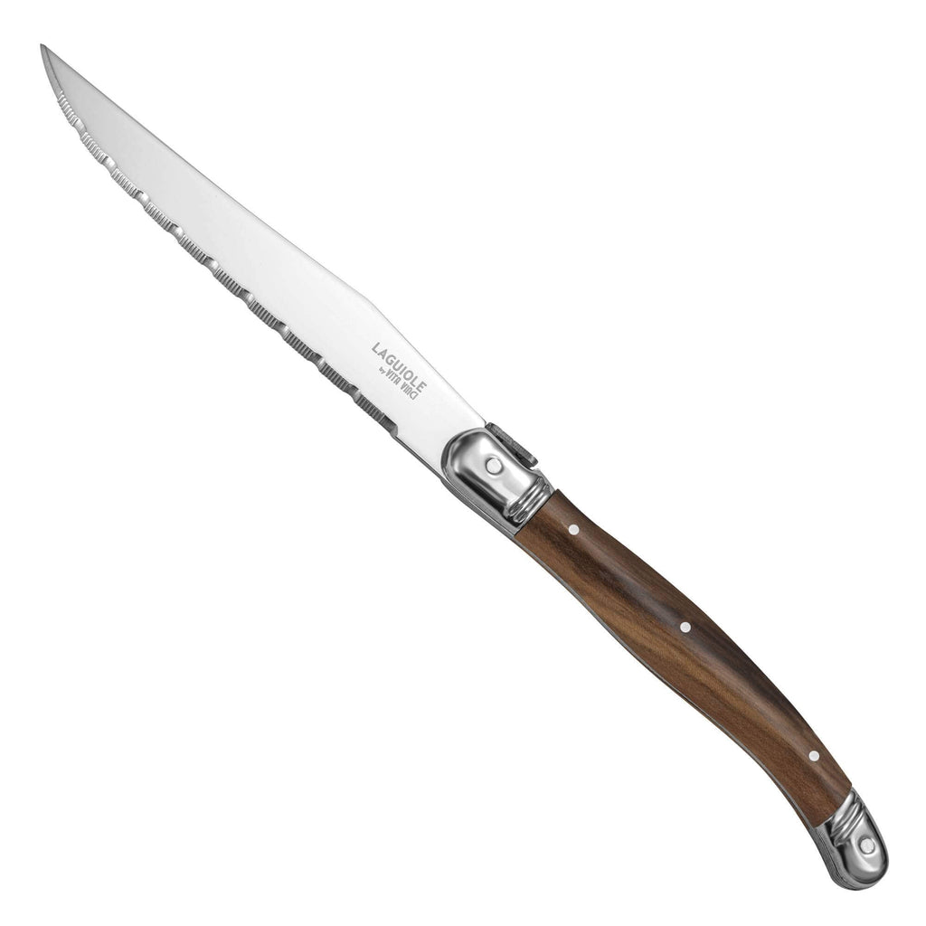 Vita Vinci Avanza Steakmessen Set (6-delig) - Donker Hout