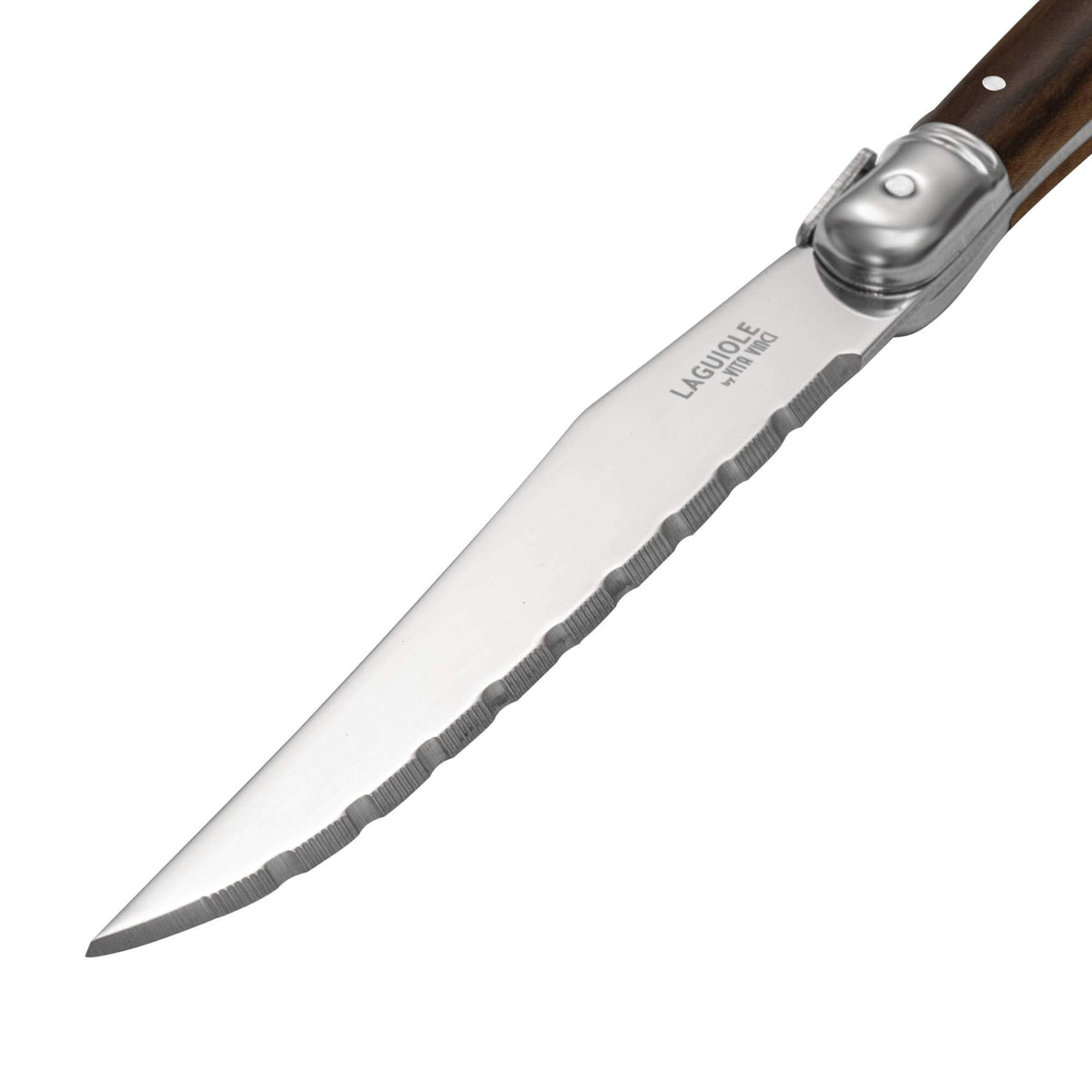 Vita Vinci Avanza Steakmessen Set (6-delig) - Donker Hout