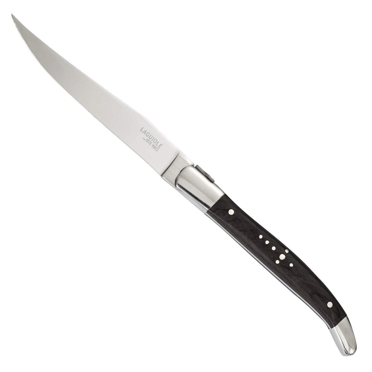Vita Vinci Prestigio Steakmessen Set (6-delig) - Ebbenhout