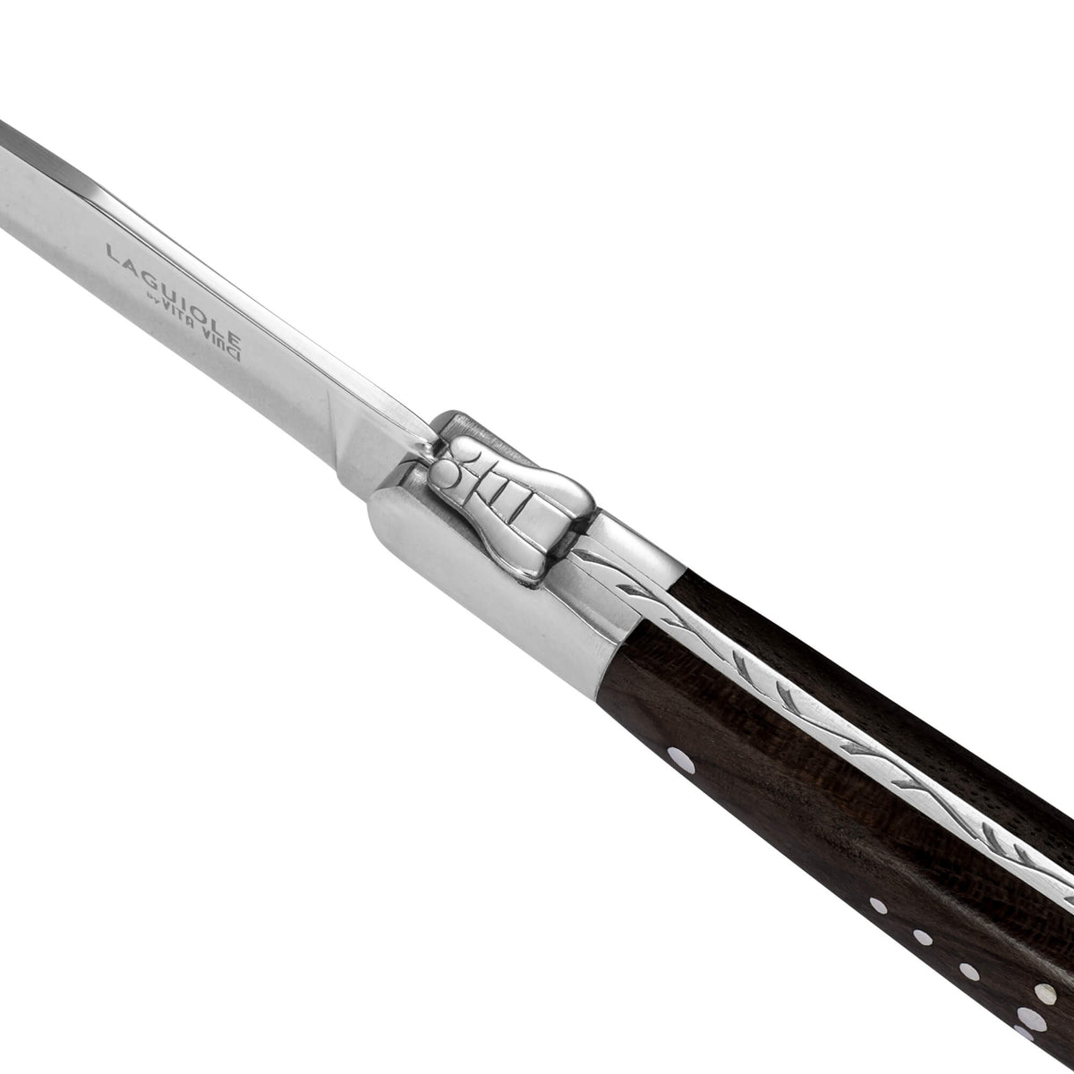 Vita Vinci Prestigio Steakmessen Set (6-delig) - Ebbenhout