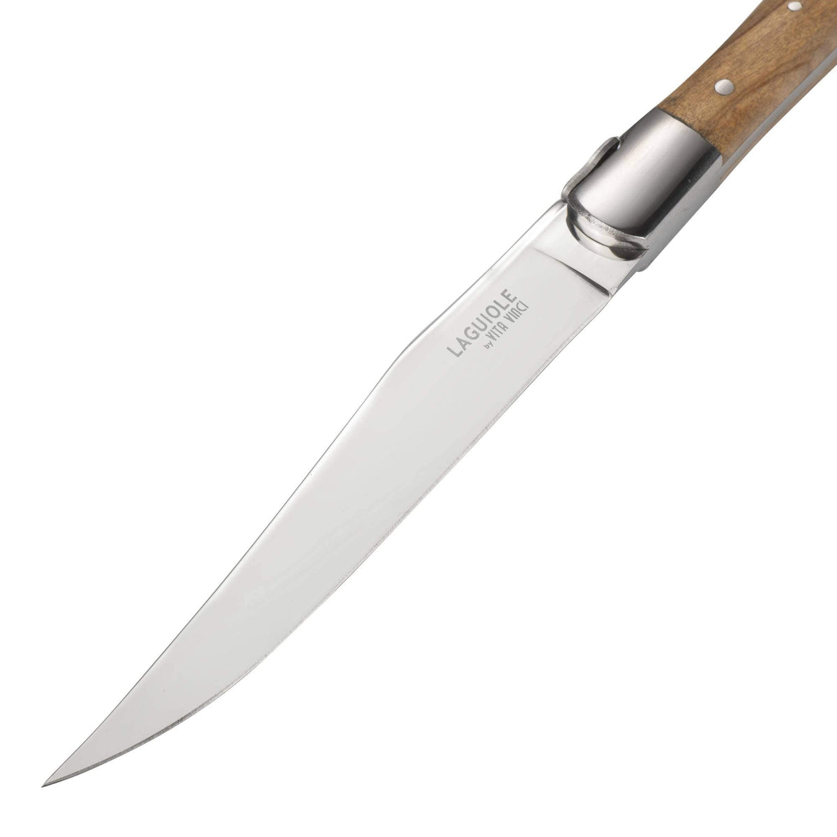 Vita Vinci Prestigio Steakmessen Set (6-delig) - Olijfhout