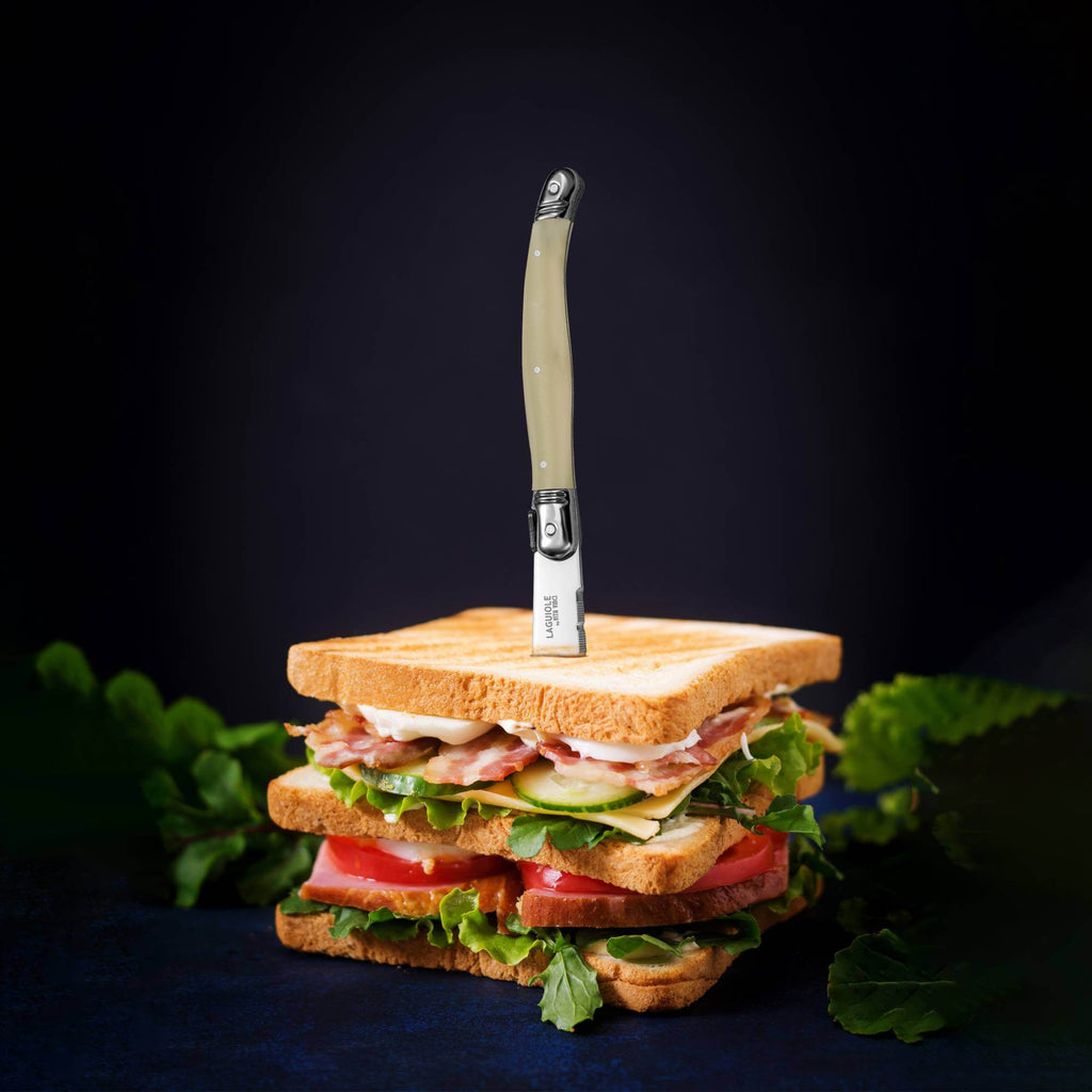 Avanza Steakmessen (6-delig) – Parelmoer wit