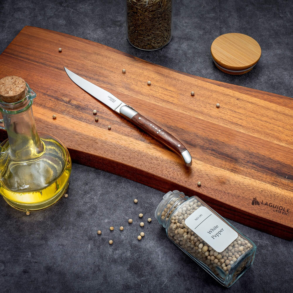 Prestigio Steakmessen (6-delig) – Palissander