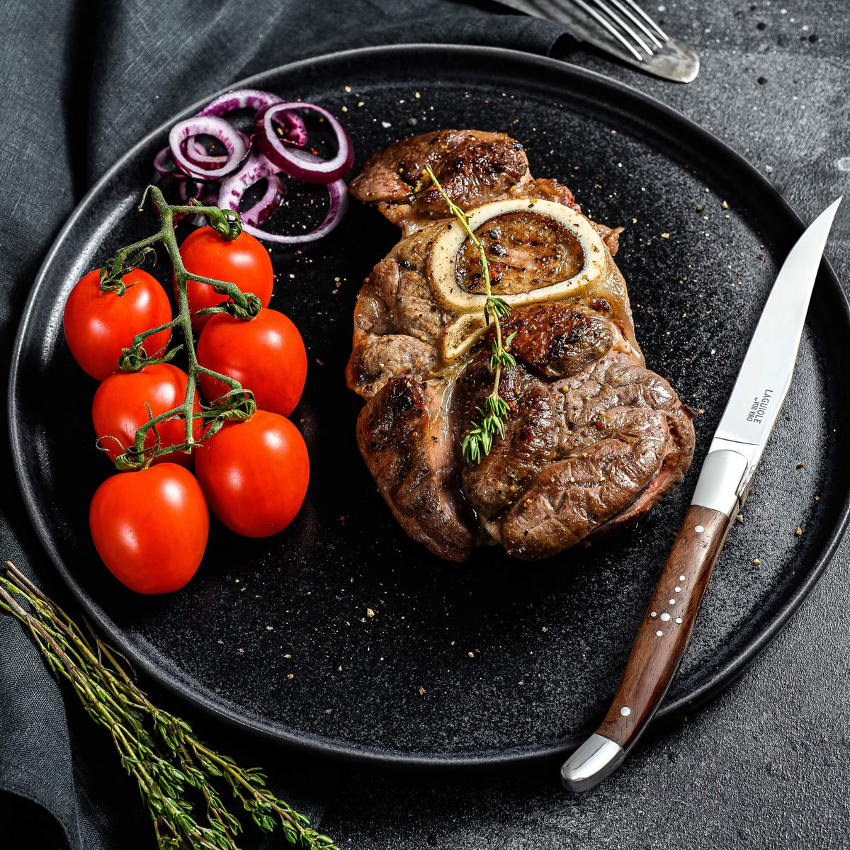 Prestigio Steakmessen (6-delig) – Palissander