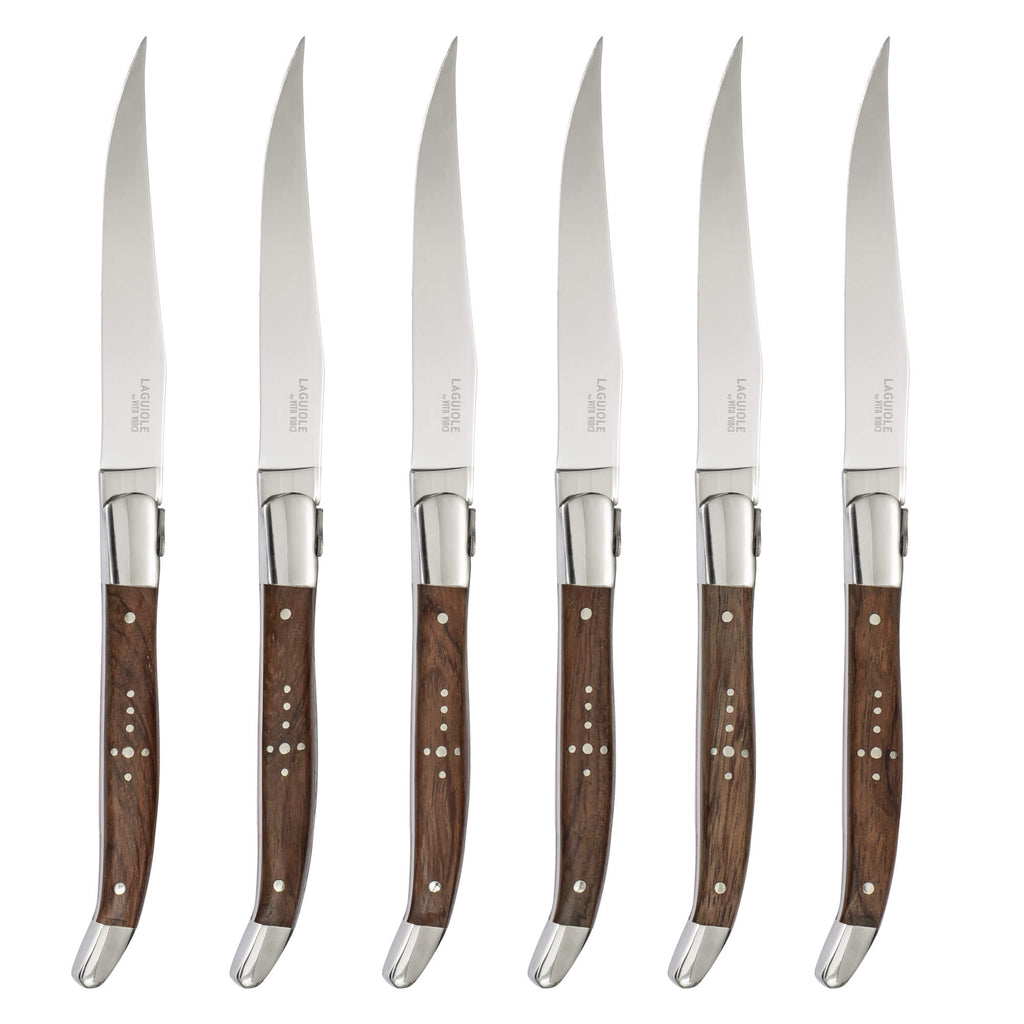 Prestigio Steakmessen (6-delig) – Palissander