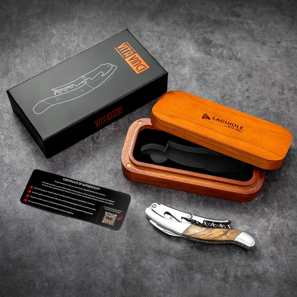 Prestigio Kurkentrekker XL – Olijfhout