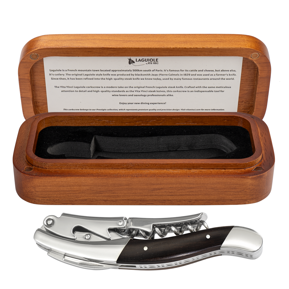 Prestigio Kurkentrekker XL – Wengé